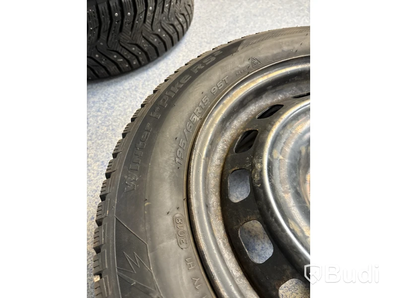 4 st. Vinterhjul Hankook 195/65R16 95T