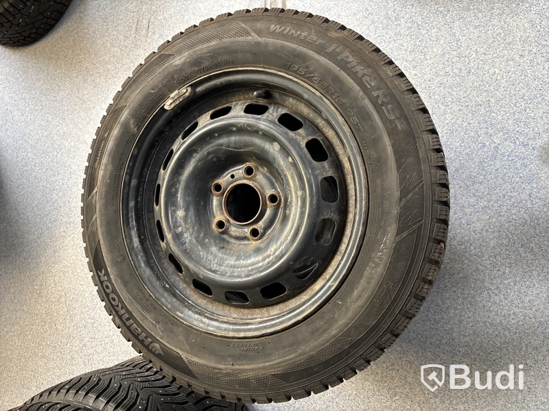 4 st. Vinterhjul Hankook 195/65R16 95T