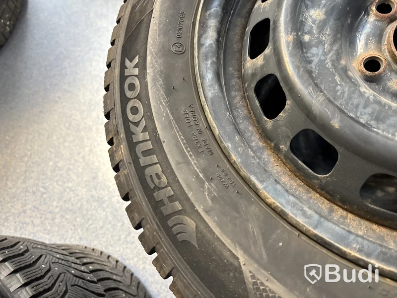 4 st. Vinterhjul Hankook 195/65R16 95T