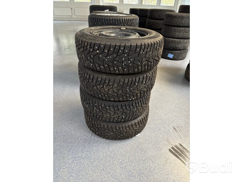 4 st. Vinterhjul Hankook 195/65R16 95T