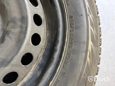 4 st. Vinterhjul Bridgestone  215/65r16 102S