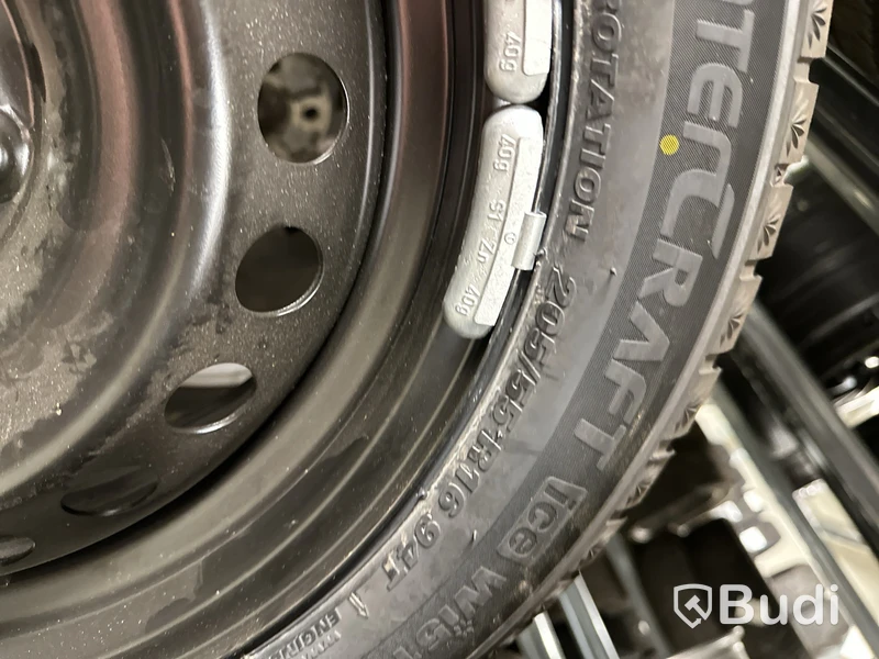 4 st. Vinterhjul Kumho 205/55 R16 XL