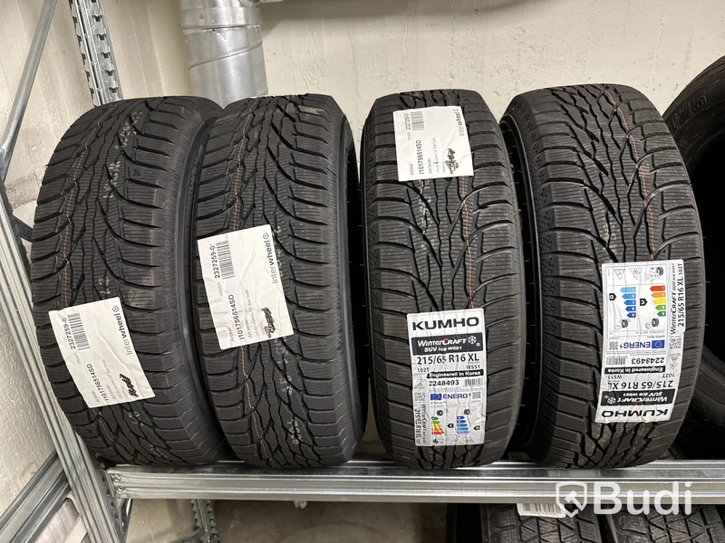 NY 4 st. Vinterdäck Kumho 215/65R16 XL