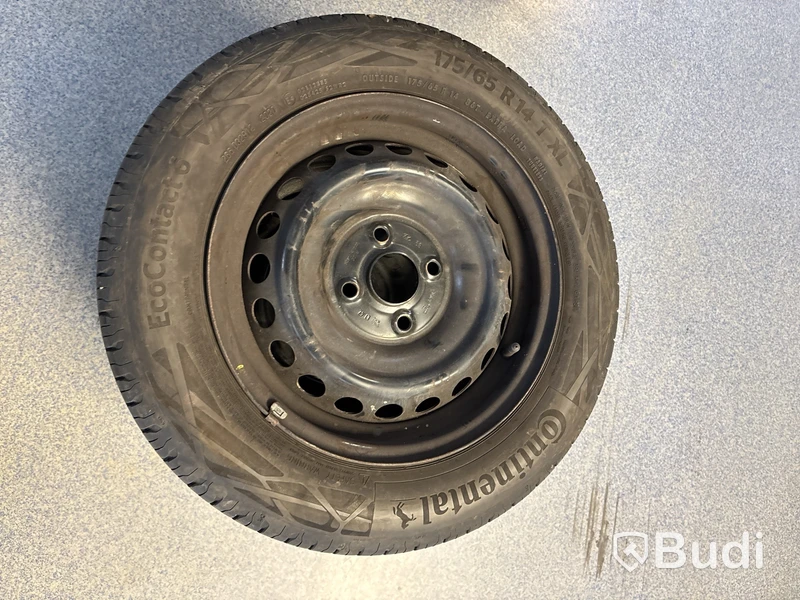 4 st. Sommarhjul Continental 175/65R14 TXL