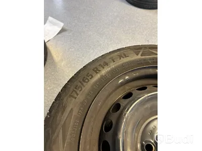 4 st. Sommarhjul Continental 175/65R14 TXL