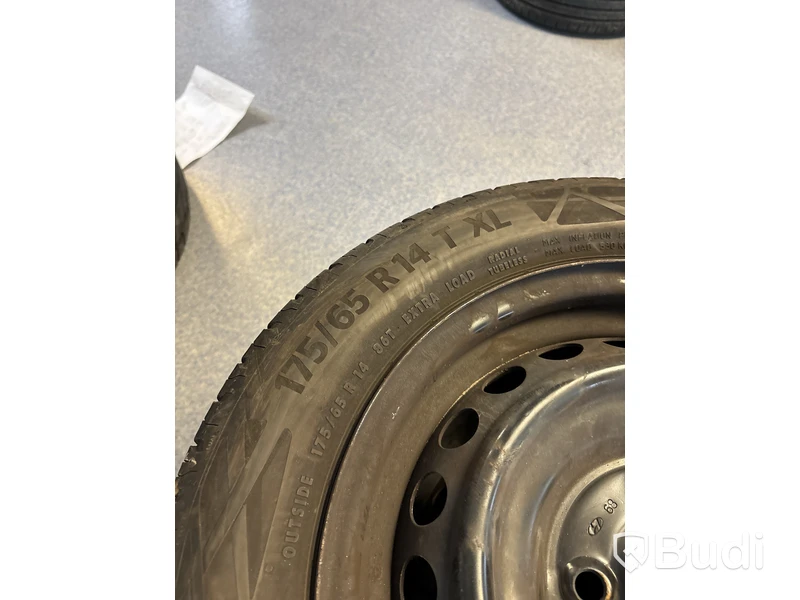 4 st. Sommarhjul Continental 175/65R14 TXL