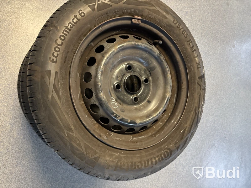 4 st. Sommarhjul Continental 175/65R14 TXL