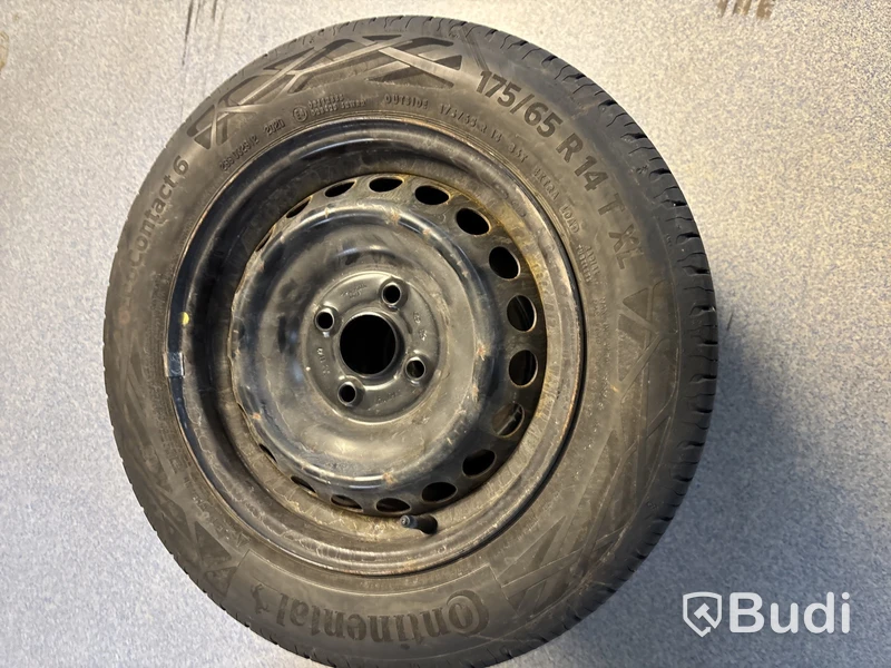 4 st. Sommarhjul Continental 175/65R14 TXL