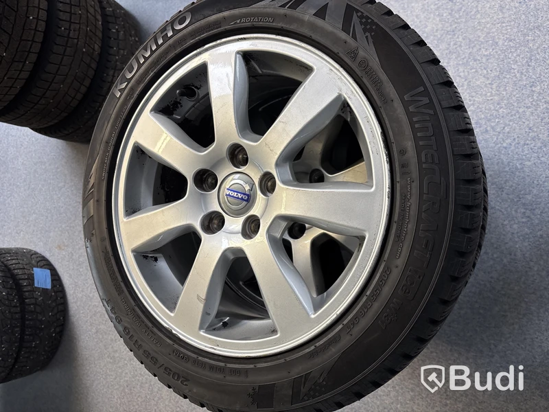 4 st. Vinterhjul Kumho 205/55R16 94T