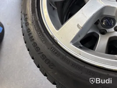 4 st. Vinterhjul Kumho 205/55R16 94T