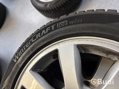 4 st. Vinterhjul Kumho 205/55R16 94T