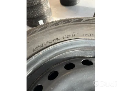 4 st. Vinterhjul Bridgestone 215/65R16 102S