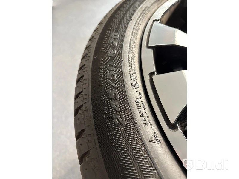 4 st. Vinterhjul Michelin 245/50R20