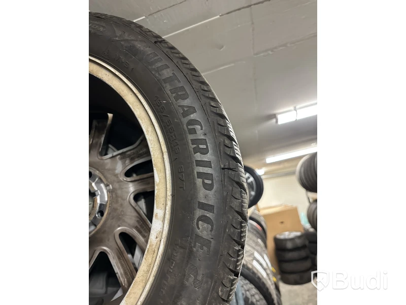 4 st. Vinterhjul Goodyear 195/55R16 87T