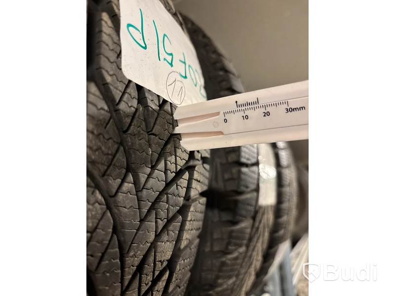 4 st. Vinterhjul Goodyear 195/55R16 87T