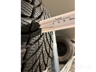 4 st. Vinterhjul Goodyear 195/55R16 87T