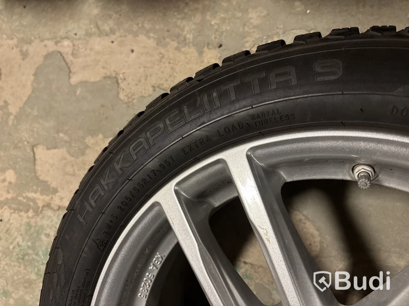 4 st. Vinterhjul Nokian 205/55R17
