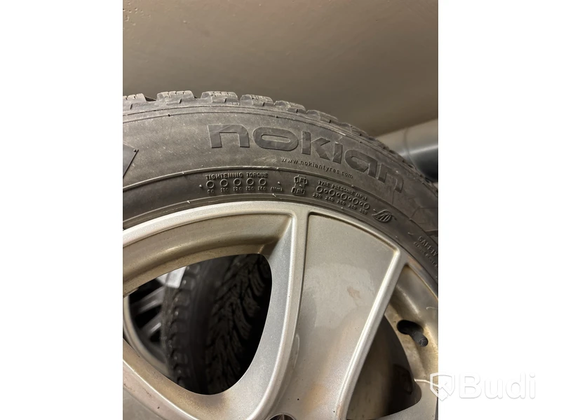 4 st. Vinterhjul Nokian 195/55R16 91T XL