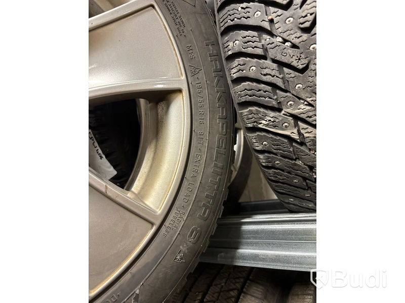 4 st. Vinterhjul Nokian 195/55R16 91T XL