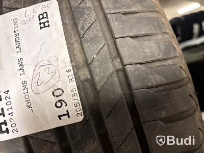 4 st. Sommarhjul Bridgestone 205/55R16