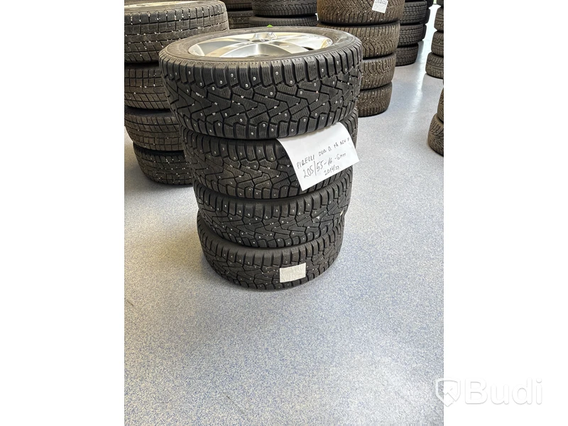 4 st. Vinterhjul Pirelli 205/55R16