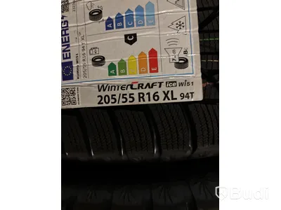 4 st. Vinterhjul Kumho 205/55R16 XL 94T