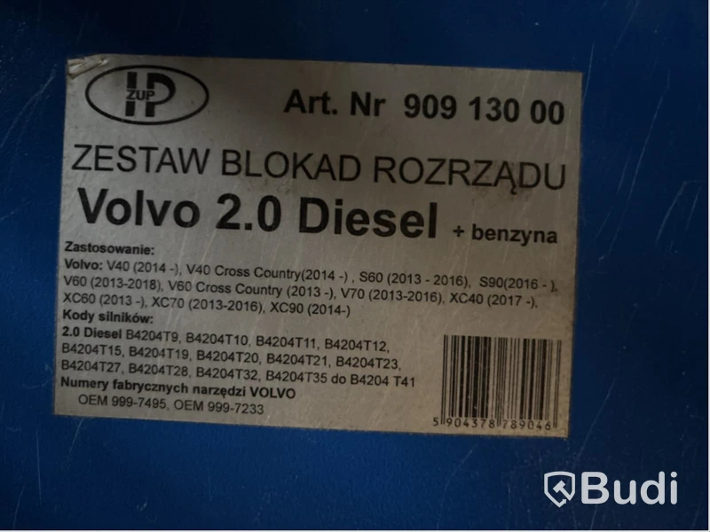 Motorinställningslåssats, Volvo 2.0 Diesel