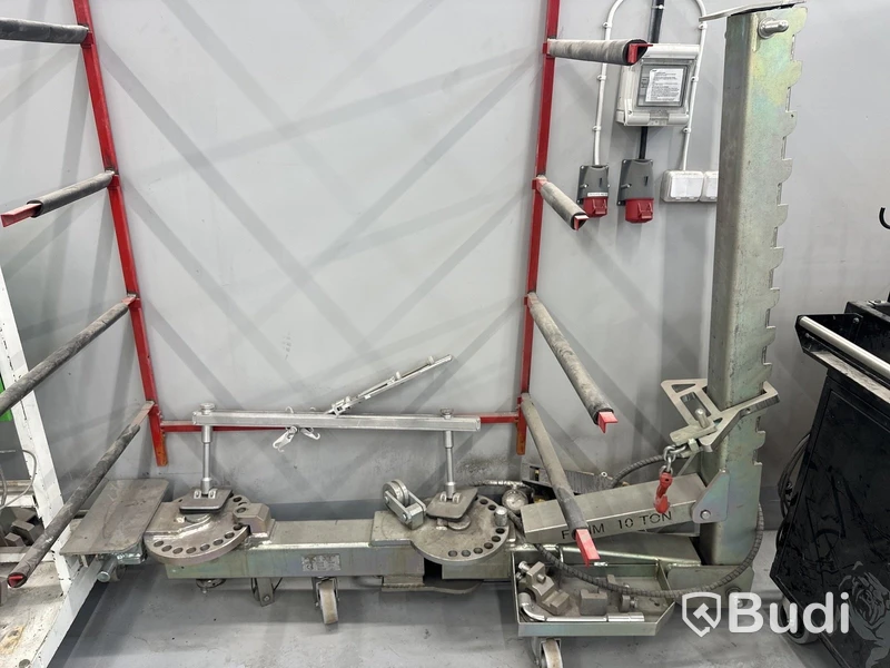 Riktbänk, dragriktare 10 ton, lift Jolift Master bench 35, inkl verktygsvagn