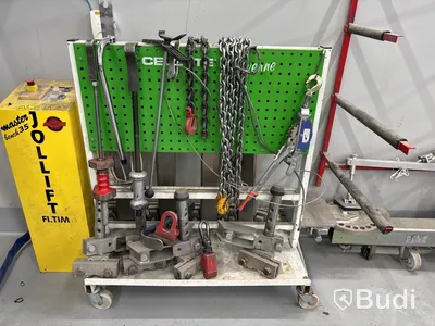 Riktbänk, dragriktare 10 ton, lift Jolift Master bench 35, inkl verktygsvagn