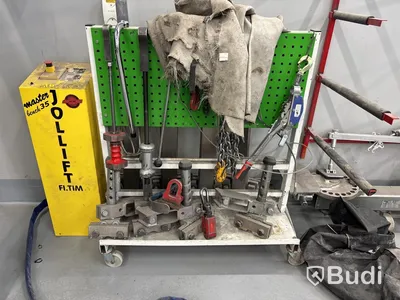 Riktbänk, dragriktare 10 ton, lift Jolift Master bench 35, inkl verktygsvagn