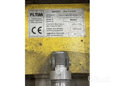 Riktbänk, dragriktare 10 ton, lift Jolift Master bench 35, inkl verktygsvagn