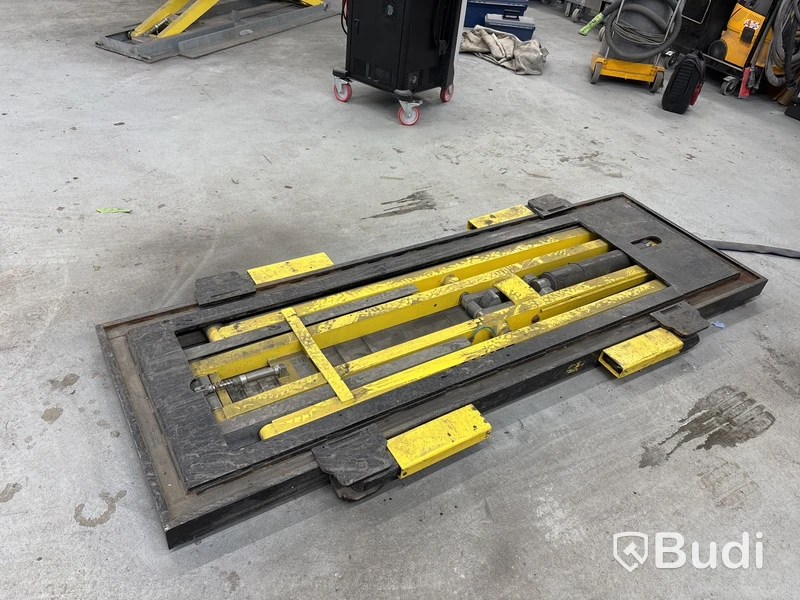 Riktbänk, dragriktare 10 ton, lift Jolift Master bench 35, inkl verktygsvagn