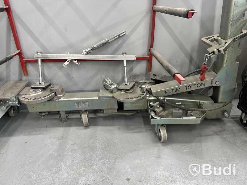 Riktbänk, dragriktare 10 ton, lift Jolift Master bench 35, inkl verktygsvagn