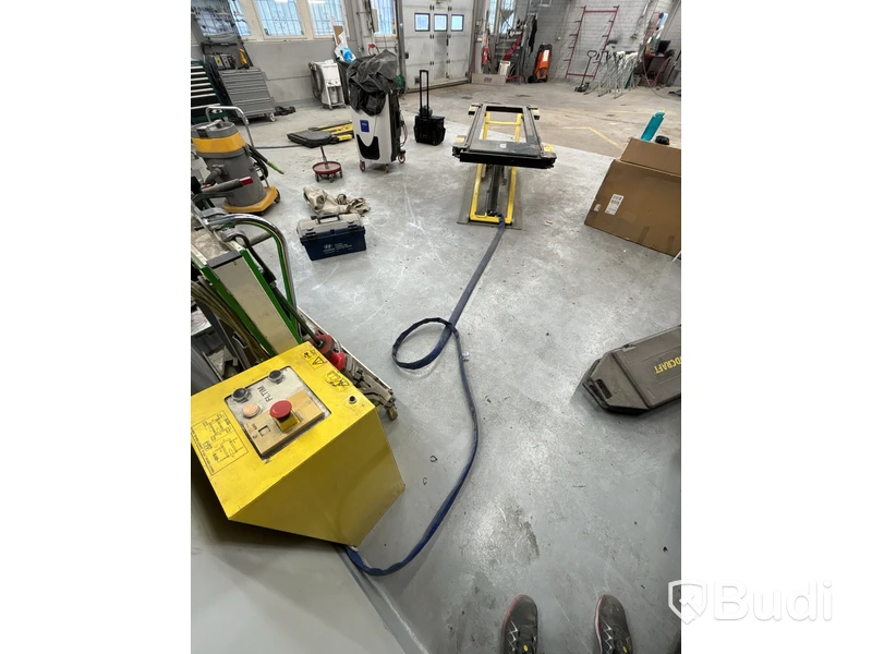 Riktbänk, dragriktare 10 ton, lift Jolift Master bench 35, inkl verktygsvagn