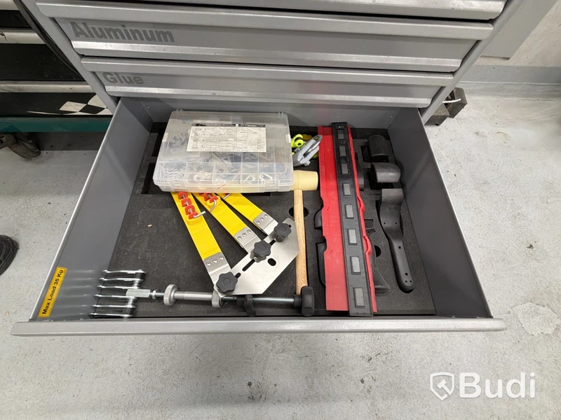Arbetsstation Car O Liner CR 235, verktygsbänk för reparation av krockskador, buckelmaskin -2024