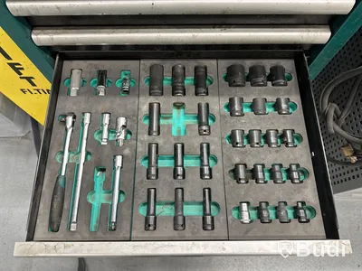 Verktygsvagn Kamasa Tools, inkl. verktyg