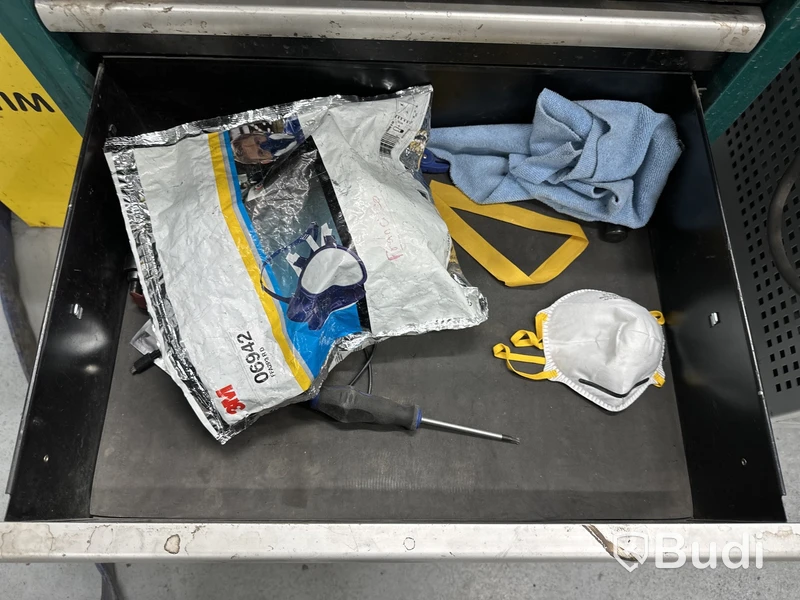 Verktygsvagn Kamasa Tools, inkl. verktyg