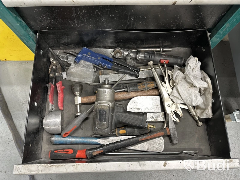 Verktygsvagn Kamasa Tools, inkl. verktyg