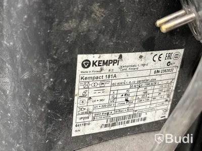 Migsvets Kemppi Kempact 181A inkl. svetshjälm