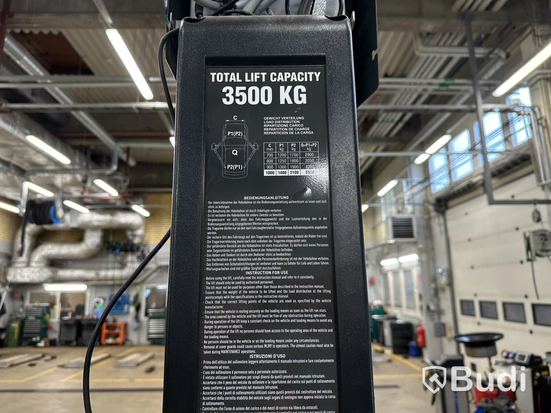 Billyft, Rotary Lift 2-post lift SPMA35-XEV 3500 kg