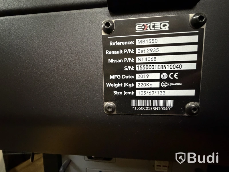 Exteq MB15550 modulladdare, module Balancer/ Charger/ Discharger