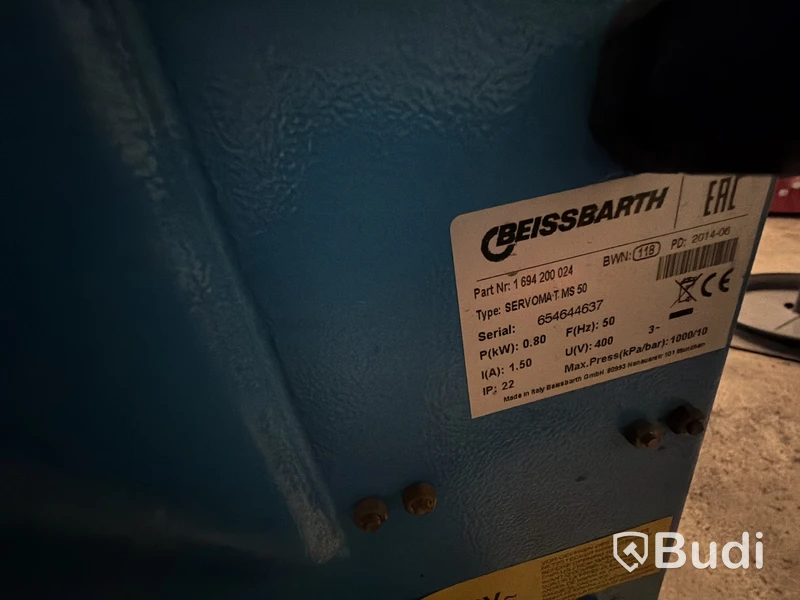 Däckbalanseringsmaskin Beissbarth Servomat ms 50