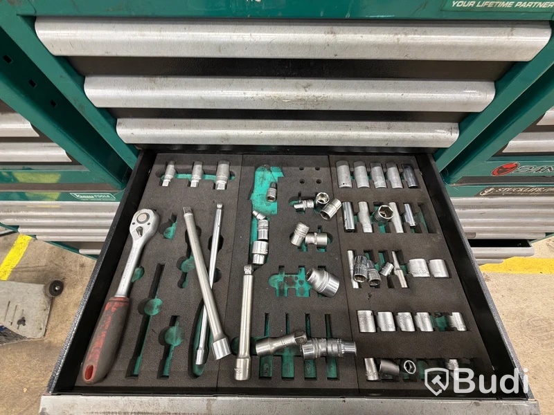 Verktygsvagn kamasa tools 150 cm