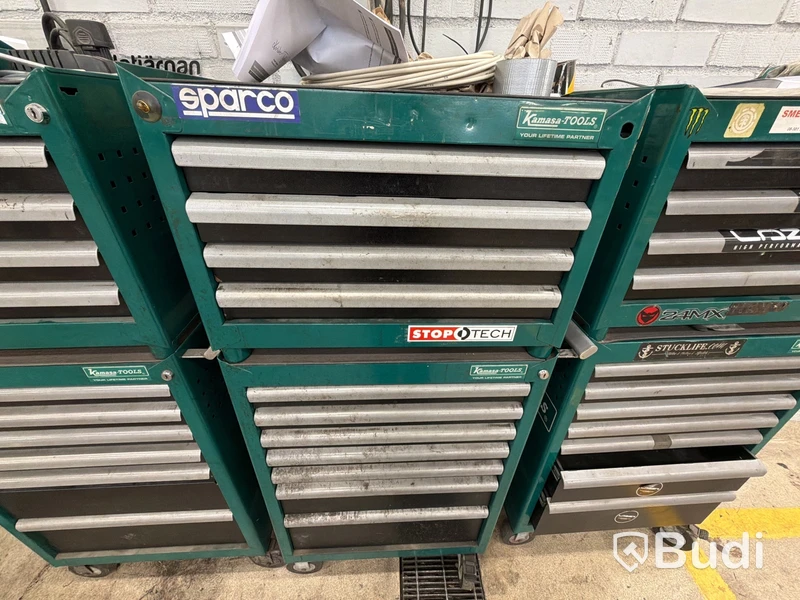 Verktygsvagn kamasa tools 150 cm