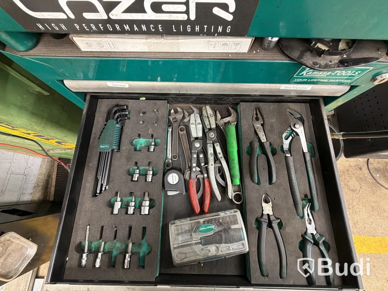 Verktygsvagn kamasa tools 150 cm