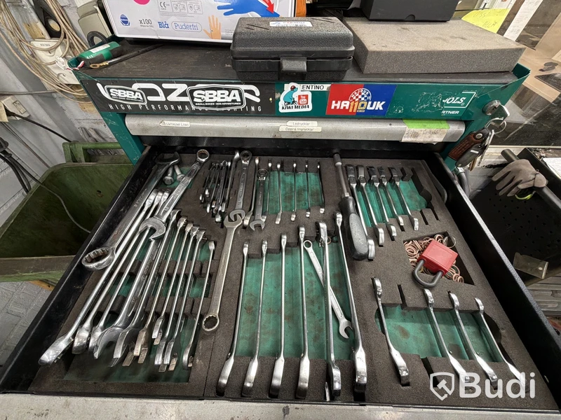 Verktygsvagn kamasa tools 150 cm