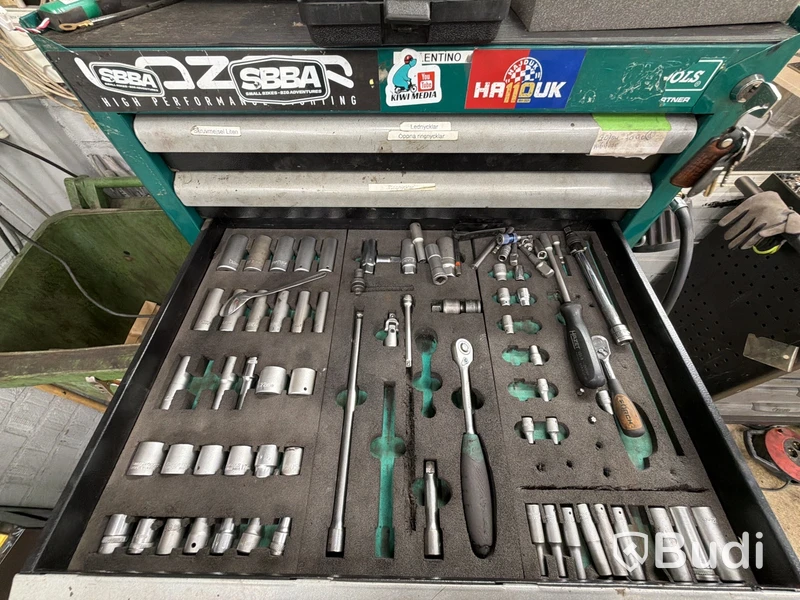 Verktygsvagn kamasa tools 150 cm