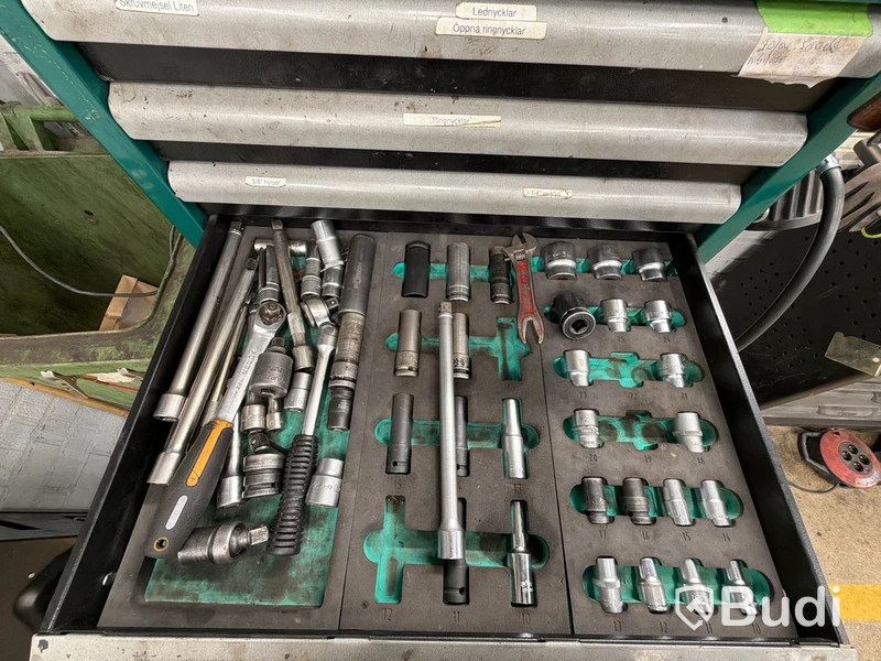 Verktygsvagn kamasa tools 150 cm