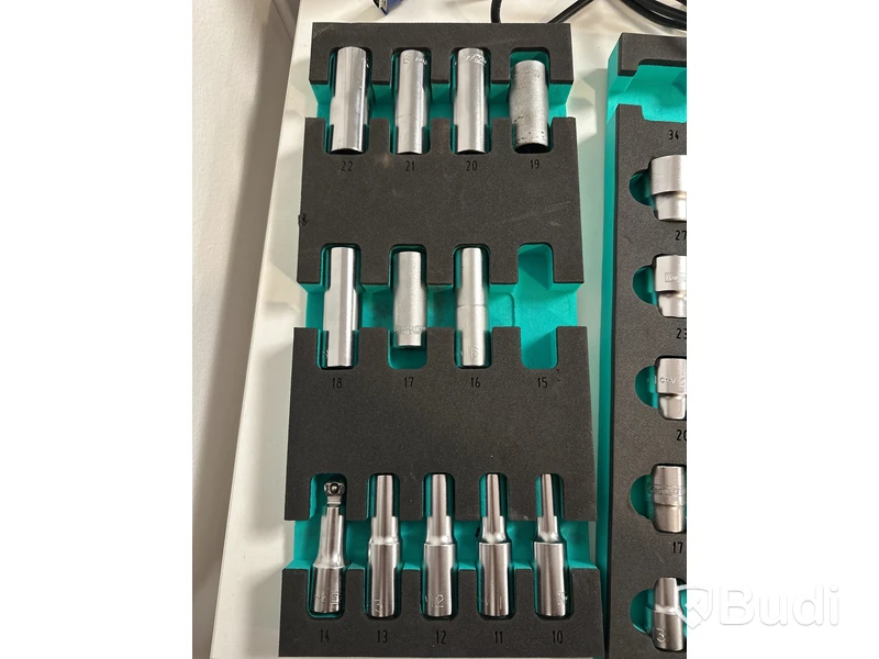 Parti med hylsor insex, Kamasa Tools