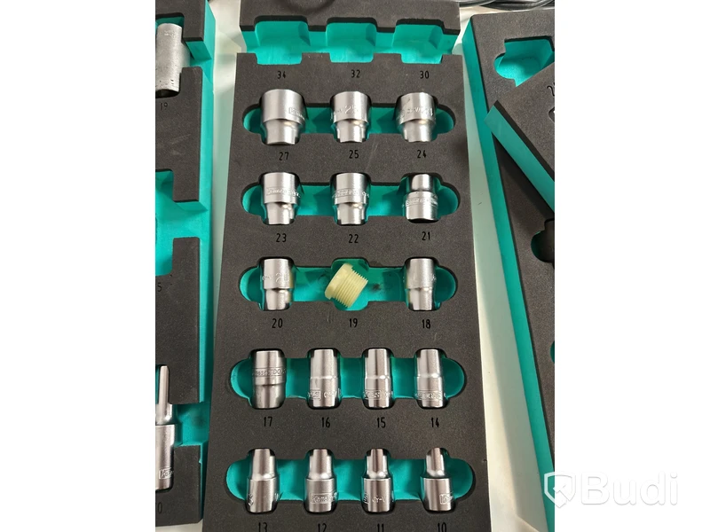Parti med hylsor insex, Kamasa Tools